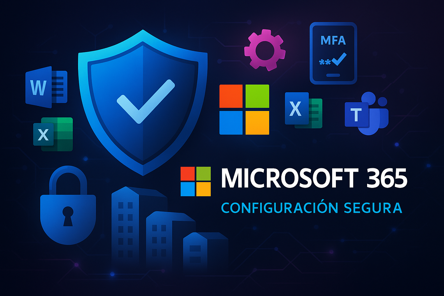 Microsoft 365 seguro: configuración esencial para proteger tu empresa