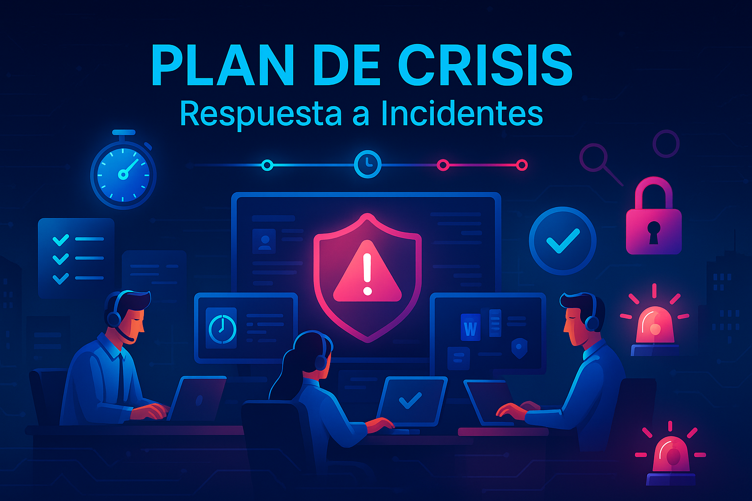 Plan de respuesta a incidentes: qué hacer cuando te hackean