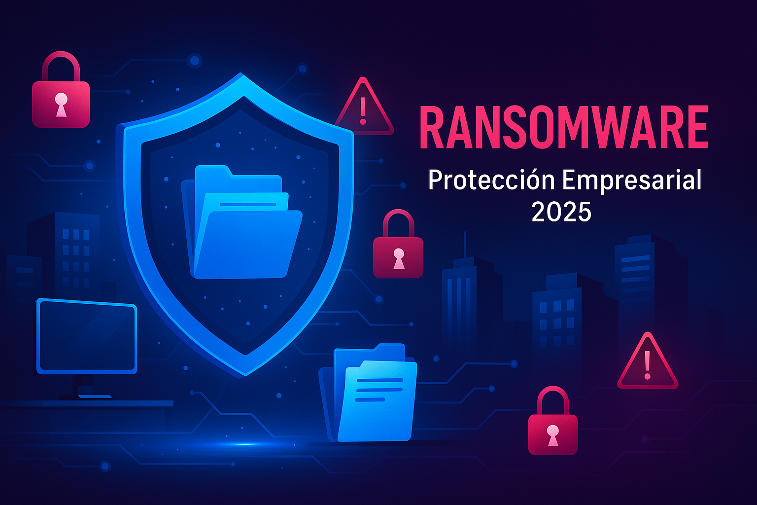 Cómo proteger tu empresa del ransomware - Guía práctica 2025